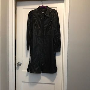 Calvin Klein Leather Dress (Never worn)